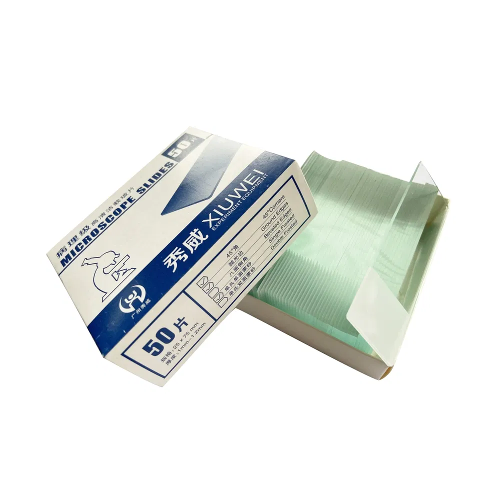Advanced Sterile Medical Laboratory Microscope Glass Slides for Comprehensive Cellular Structure Analysis