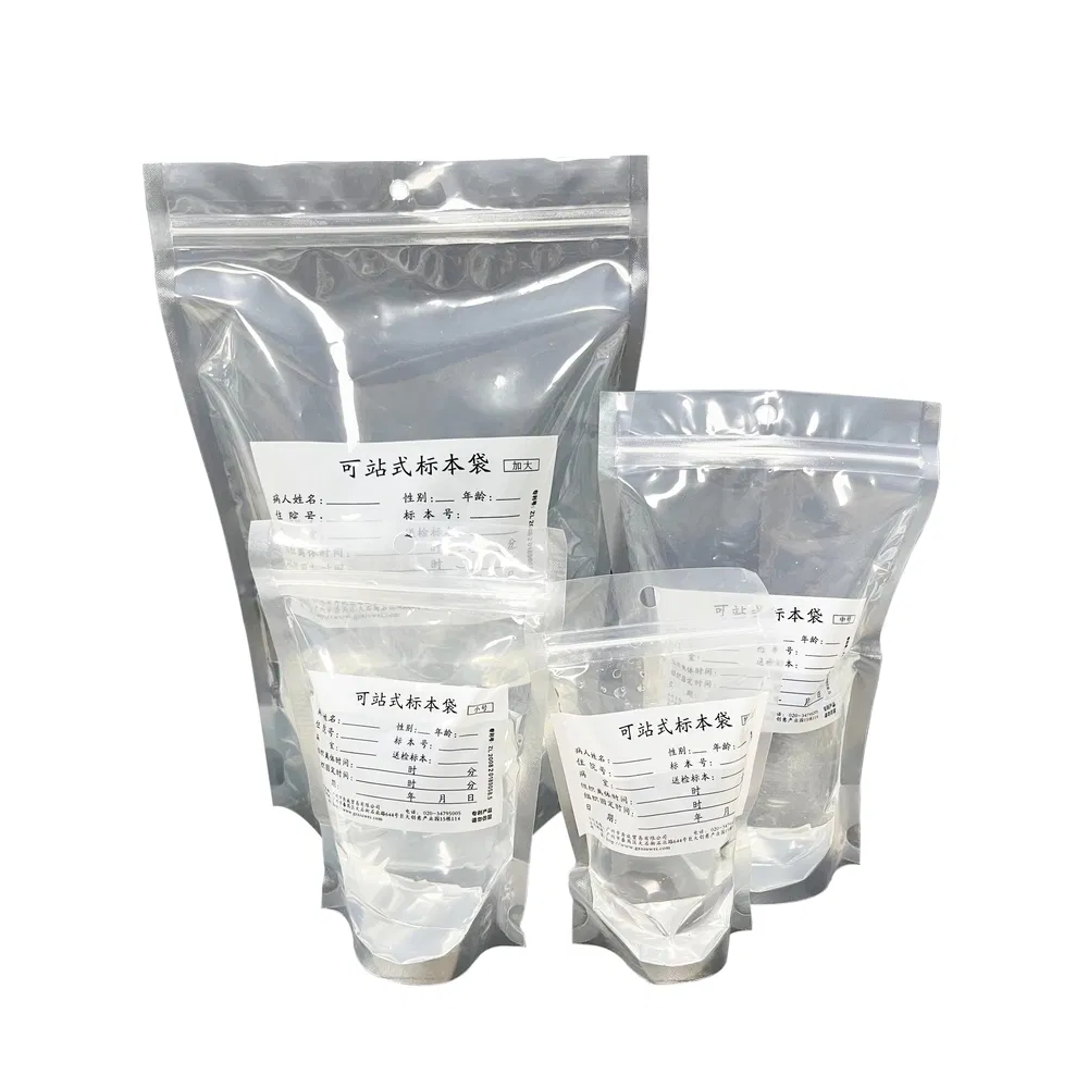 High Quality Customized Size Sample Container Medical Specimen Bag Used for Laboratory