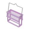 High Quality Disposable Medical Supplies Slide Staining Rack for Histology and Histopathology