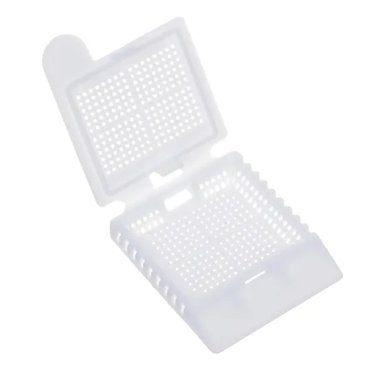 China Manufacturing Customized Color PP Tissue Embedding Cassette Box Used for Immunohistochemistry