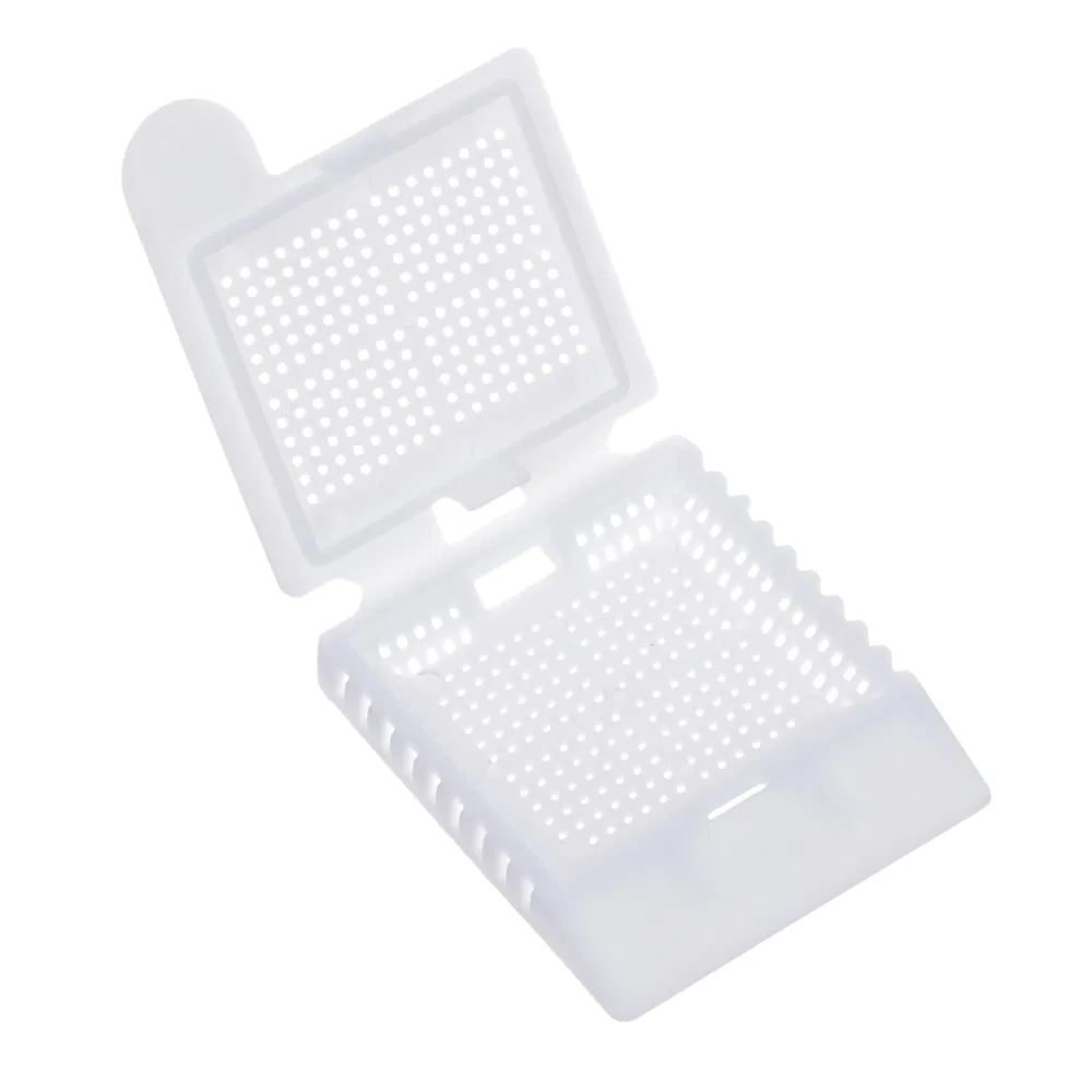 Specialized Archival Biopsy Tissue Embedding Examination Cassette Used for Long-Term Specimen Preservation