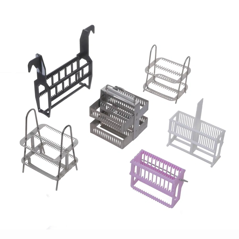 High Quality Disposable Medical Supplies Slide Staining Rack for Histology and Histopathology