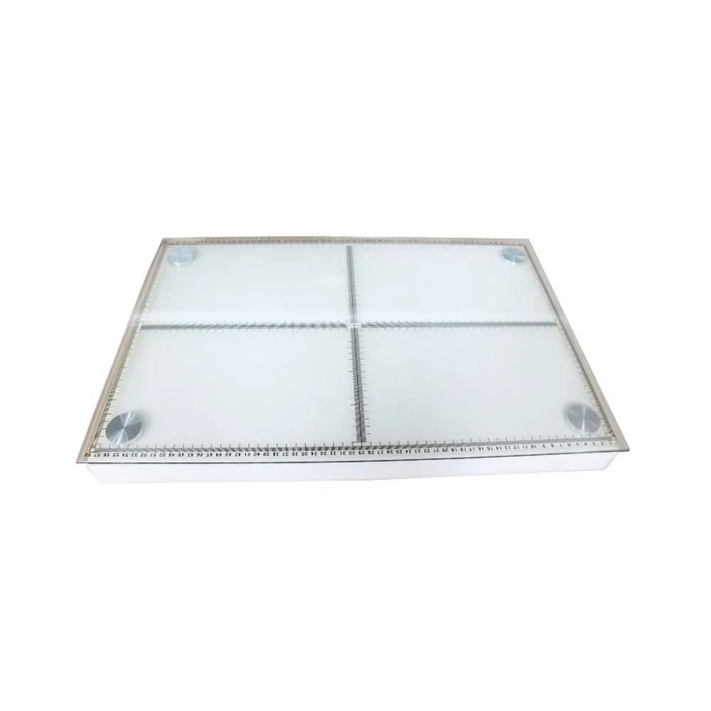 Factory Direct Sales Customizable Size High Quality Sampling Medical Glass Dissection Board