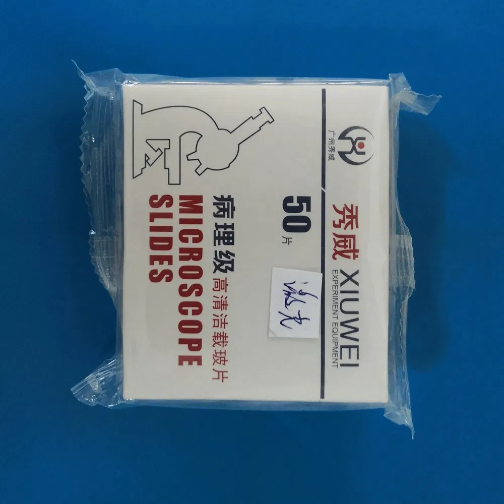 Excellent Tempered Glass Microscope Laboratory Slides for Systematic Plant Cell Structure Research