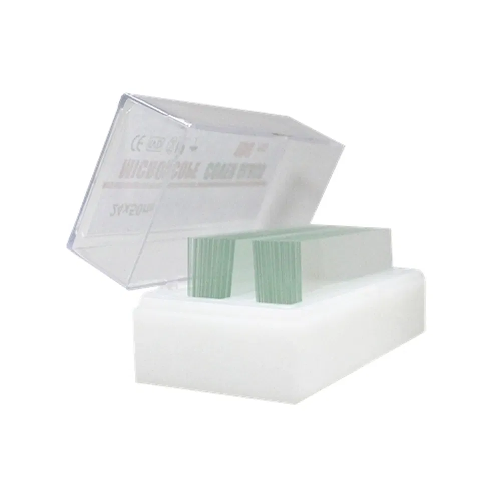 China Manufacturing Laboratory Microscope Cover Glass Coverslip for High School Biology Teaching