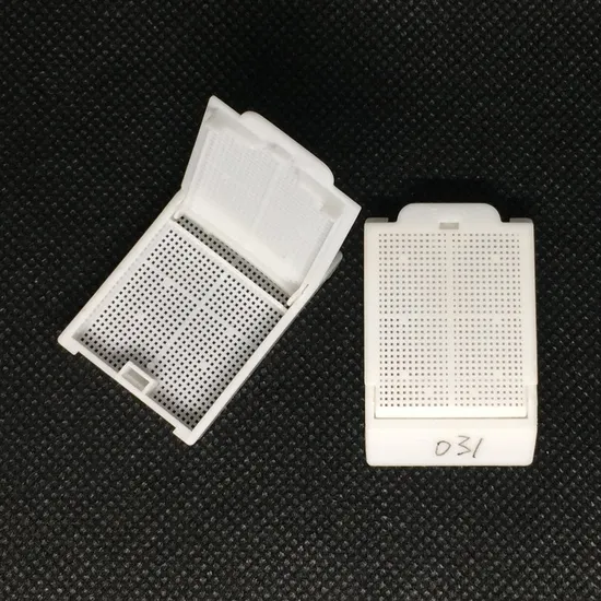 Factory Direct Sales Plastic Tissue Embedding Cassette Box Used for Veterinary Pathology