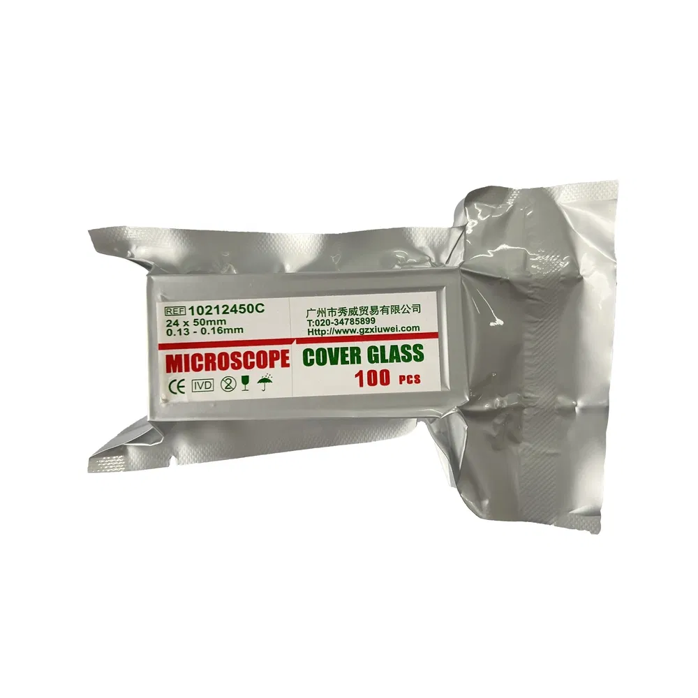 Factory Direct Sales Laboratory Microscope Cover Glass Coverslip Used for Cell Culture