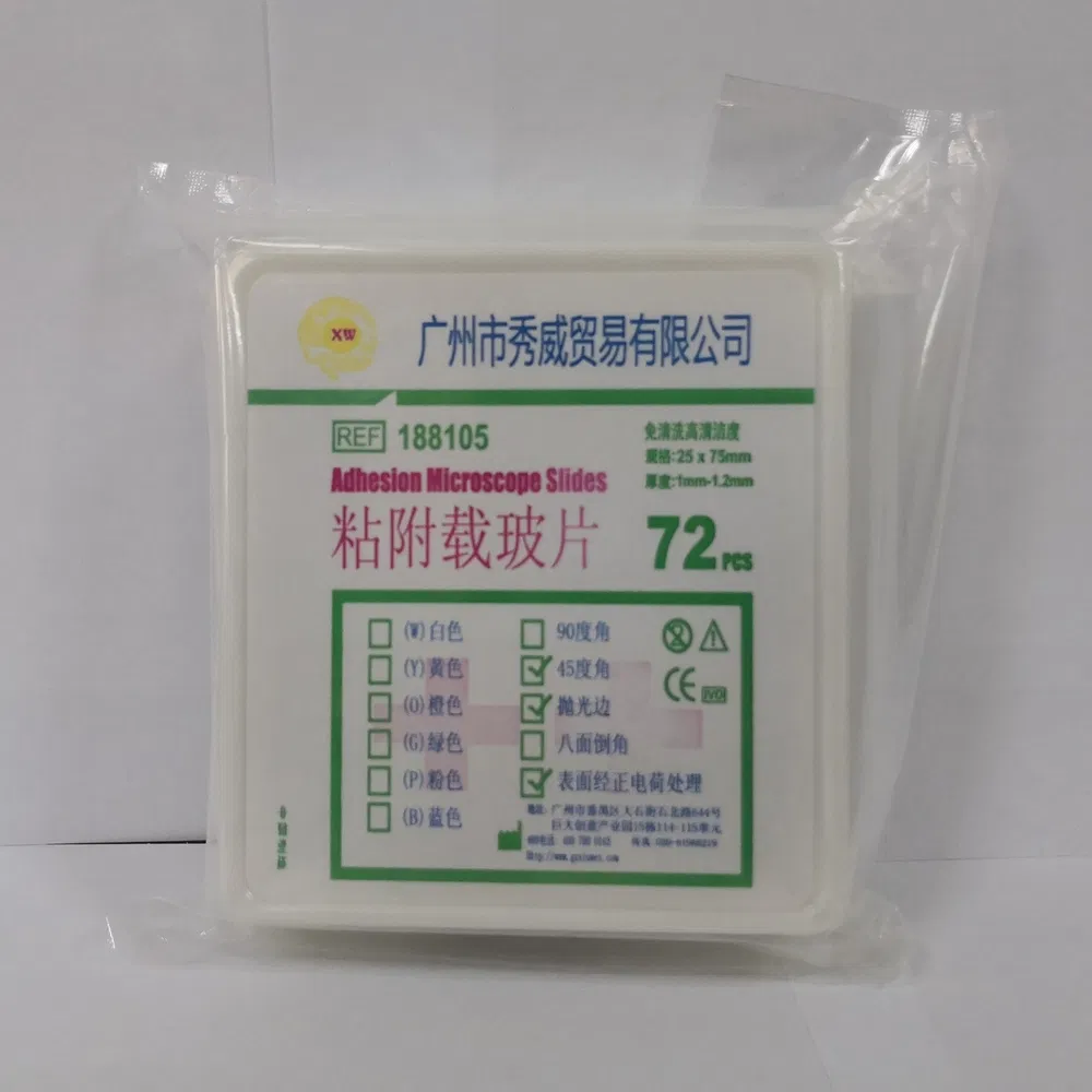 Outstanding Laboratory Microscope Glass Slides Used for Forensic Crime Scene Tissue Analysis