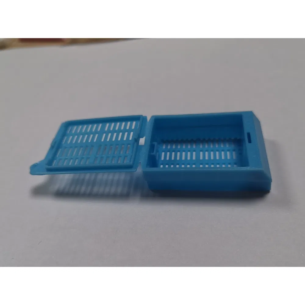 Disposable Laboratory Specimen Biopsy Embedding Cassette Used for Hospital Pathology Tissue Analysis