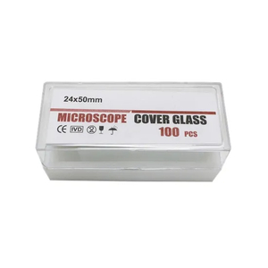 China Manufacturing Laboratory Microscope Cover Glass Coverslip for High School Biology Teaching