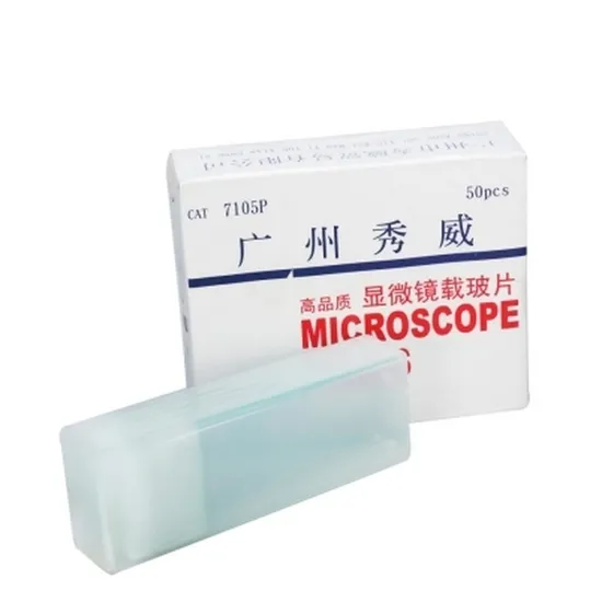 Frosted Edge Laboratory Microscope Glass Slides for Detailed Cell Culture Laboratory Studies
