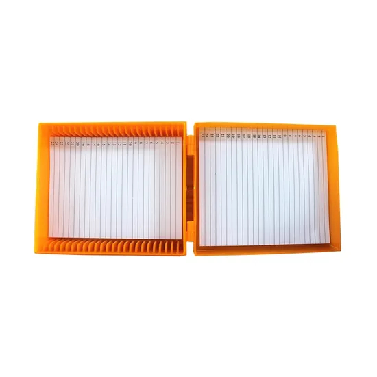 Compact Portable Sample Container Microscope Slide Storage Box Used for Laboratory Management