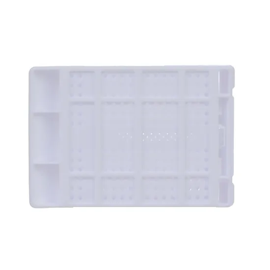 Laboratory Tested Transparent PP Tissue Embedding Cassette Box for Enzyme Localization Studies